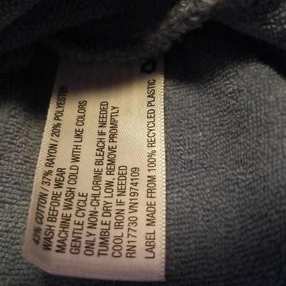 Wild fable baby blue babydoll swing Terry cloth knit dress Small - Picture 7 of 7